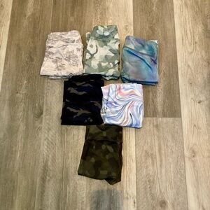 Lot of Athleta Girl Leggings! 5 pairs in Size M, 1 pair Size S.